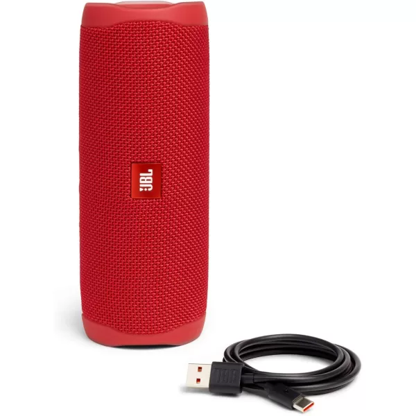 imageJBL FLIP 5 Waterproof Portable Bluetooth Speaker Blue 36 x 36 x 85Red