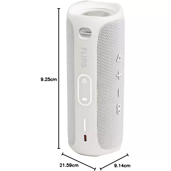 imageJBL FLIP 5 Waterproof Portable Bluetooth Speaker Blue 36 x 36 x 85White