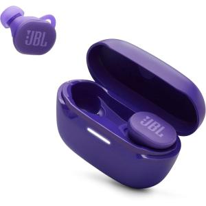 imageJBL Endurance Race 2  Waterproof IP68 Sports True Wireless Earbuds with 4 mics for Crisp Clear Calls Pure Bass Sound 48Hrs of Playback Plus Speed Charging ampamp Active Noise Cancelling BluePurple