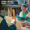 imageJBL Junior 470NC  Wireless OverEar Noise Cancelling Kids Headphones Safe Sound amplt85dB Fit for Kids Parental Control with Customizable Volume ampamp Playtime and 50Hr Battery Life White