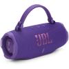imageJBL Charge 6  Portable Waterproof ampamp DropProof Bluetooth Speaker Bold Pro Sound with AI Sound Boost 28Hrs of Playtime Builtin powerbank ampamp Comes with a SturdyRemovable Carrying Strap BluePurple