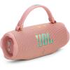 imageJBL Charge 6  Portable Waterproof ampamp DropProof Bluetooth Speaker Bold Pro Sound with AI Sound Boost 28Hrs of Playtime Builtin powerbank ampamp Comes with a SturdyRemovable Carrying Strap BluePink