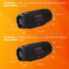 imageJBL Charge 6  Portable Waterproof ampamp DropProof Bluetooth Speaker Bold Pro Sound with AI Sound Boost 28Hrs of Playtime Builtin powerbank ampamp Comes with a SturdyRemovable Carrying Strap BlueWhite