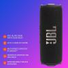 imageJBL Flip 7  Portable Waterproof and DropProof Speaker Bold Pro Sound with AI Sound Boost 16Hrs of Playtime and PushLock System with Interchangeable Accessories BlackWhite