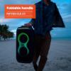 imageJBL PartyBox Club 120  Portable Party Speaker with Foldable Handle Powerful JBL Pro Sound Futuristic lightshow Up to 12 Hours of Play time Splash Proof Dual Mic ampamp Guitar Inputs WhiteBlack