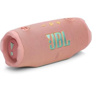 imageJBL Charge 6  Portable Waterproof ampamp DropProof Bluetooth Speaker Bold Pro Sound with AI Sound Boost 28Hrs of Playtime Builtin powerbank ampamp Comes with a SturdyRemovable Carrying Strap BluePink