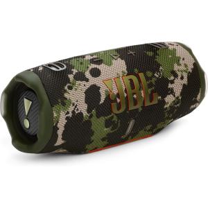 imageJBL Charge 6  Portable Waterproof ampamp DropProof Bluetooth Speaker Bold Pro Sound with AI Sound Boost 28Hrs of Playtime Builtin powerbank ampamp Comes with a SturdyRemovable Carrying Strap BlueSquad