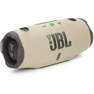imageJBL Charge 6  Portable Waterproof ampamp DropProof Bluetooth Speaker Bold Pro Sound with AI Sound Boost 28Hrs of Playtime Builtin powerbank ampamp Comes with a SturdyRemovable Carrying Strap BlueSand