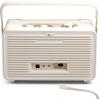 imageJBL Authentics 200  Retro Style Smart Home Speaker with Built in WiFi Bluetooth and Voice Assistants Alexa and Google Assistant MultiRoom Playback Automatic self Tuning WhiteGoldWhiteGold