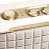 imageJBL Authentics 200  Retro Style Smart Home Speaker with Built in WiFi Bluetooth and Voice Assistants Alexa and Google Assistant MultiRoom Playback Automatic self Tuning WhiteGoldWhiteGold