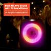 imageJBL PartyBox Encore Essential 2  Portable BatteryPowered Party Speaker with AI Sound Boost Up to 15 Hours of Play time IPX4 Splash Proof and MultiSpeaker Connection by Auracast Black