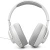 imageJBL Quantum 100M2  Wired OverEar Gaming Headset with omnidirectional Detachable mic with Mute Option and FabricCovered Memory Foam Ear Cushions Compatible with All Platforms WhiteWhite