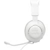imageJBL Quantum 100M2  Wired OverEar Gaming Headset with omnidirectional Detachable mic with Mute Option and FabricCovered Memory Foam Ear Cushions Compatible with All Platforms WhiteWhite