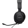 imageJBL Quantum 100M2  Wired OverEar Gaming Headset with omnidirectional Detachable mic with Mute Option and FabricCovered Memory Foam Ear Cushions Compatible with All Platforms WhiteBlack