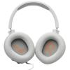 imageJBL Quantum 100M2  Wired OverEar Gaming Headset with omnidirectional Detachable mic with Mute Option and FabricCovered Memory Foam Ear Cushions Compatible with All Platforms WhiteWhite
