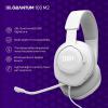 imageJBL Quantum 100M2  Wired OverEar Gaming Headset with omnidirectional Detachable mic with Mute Option and FabricCovered Memory Foam Ear Cushions Compatible with All Platforms WhiteWhite