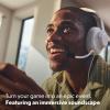 imageJBL Quantum 100M2  Wired OverEar Gaming Headset with omnidirectional Detachable mic with Mute Option and FabricCovered Memory Foam Ear Cushions Compatible with All Platforms WhiteWhite