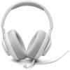 imageJBL Quantum 100M2  Wired OverEar Gaming Headset with omnidirectional Detachable mic with Mute Option and FabricCovered Memory Foam Ear Cushions Compatible with All Platforms WhiteWhite
