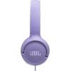 imageJBL Tune 520C  USBC Wired onEar Headphones with HiRes Audio Support Pure Bass Sound Comfort fit USBC connectivity 3Button Remote with Microphone and EQ presets Control WhitePurple