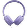 imageJBL Tune 520C  USBC Wired onEar Headphones with HiRes Audio Support Pure Bass Sound Comfort fit USBC connectivity 3Button Remote with Microphone and EQ presets Control WhitePurple