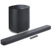 imageJBL Bar 500MK251 Channel soundbar System with Dolby Atmos MultiBeam 30 ampamp PureVoice 20 750W with 10quot Sub Easy Sound Calibration and Works with Voice AssistantEnabled Speakers Black