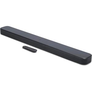 imageJBL Bar 300MK250 Channel Allinone soundbar with Dolby Atmos MultiBeam 30 ampamp PureVoice 20 Easy Sound Calibration ONE App and Works with Voice AssistantEnabled Speakers Black