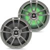 imageInfinity Mobile Marine Performance Series 822ML 8 Inch 2 way speaker with RGB Lighting  Each Titanuim