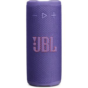 imageJBL Grip  Compact Bluetooth Speaker with Bold JBL Pro Sound and Ambient Light up to 14 Hours of Playtime Water Dust and DropProof IP68 ampamp MultiSpeaker Connection with Auracast WhitePurple