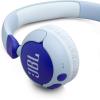 imageJBL Junior 320BT  Wireless onEar Kids Headphones Safe Sound amplt85dB Fit for Kids Parental Control with Customizable Volume ampamp Playtime and 50Hr Battery Life BlueBlue