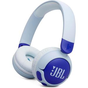 imageJBL Junior 320BT  Wireless onEar Kids Headphones Safe Sound amplt85dB Fit for Kids Parental Control with Customizable Volume ampamp Playtime and 50Hr Battery Life BlueBlue