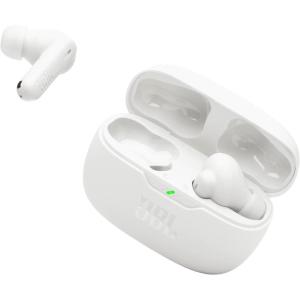 imageJBL Vibe Beam 2  True Wireless Noise Cancelling Earbuds Pure Bass Sound ampamp Smart Ambient Technology 4mics for Crisp Clear Calls up to 40Hrs of Playback IP54 Dust ampamp Water Resistant BlackWhite