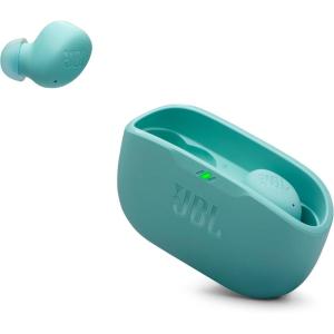 imageJBL Vibe Buds 2  True Wireless Noise Cancelling Earbuds Pure Bass Sound ampamp Smart Ambient Technology 4mics for Crisp Clear Calls up to 40Hrs of Playback IP54 Dust ampamp Water Resistant BlackBlue