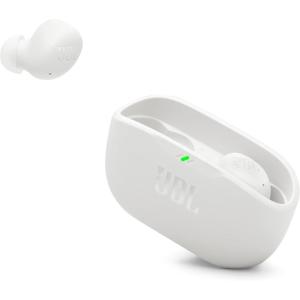 imageJBL Vibe Buds 2  True Wireless Noise Cancelling Earbuds Pure Bass Sound ampamp Smart Ambient Technology 4mics for Crisp Clear Calls up to 40Hrs of Playback IP54 Dust ampamp Water Resistant BlackWhite