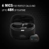 imageJBL Tune Buds 2  True Wireless Noise Cancelling Earbuds Spatial Sound and Smart Ambient Technology 6 mics for Perfect Calls up to 48Hrs of Playback IP54 Dust ampamp Water Resistant BlackTeal