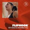 image:imageJBL Endurance Run 3 35mm Jack  Wired Sport Headphones with FlipHook Technology for Versatile Wearing Style IP65 dustproof and WaterResistant and HandsFree Calls BlackGrey