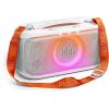 image:imageJBL PartyBox OnTheGo 2  Portable Party Speaker with one Wireless Digital mic Handle and a Shoulder Strap Dynamic lightshow Up to 15 Hours Playtime Splash Proof amp Auracast BlackWhite
