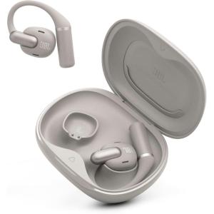 image:imageJBL Sense Pro  True Wireless OpenEar Headphones with Spatial Sound HiRes Audio Wireless with Adaptive bass Boost 4mic Crisp Clear Calls 20 with AITrained Algorithm AllDay Comfort BlackGrey