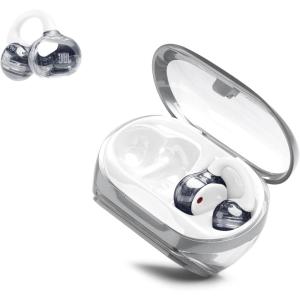 image:imageJBL Soundgear Clips  True Wireless OpenEar Headphones Dynamic Sound with bass Boost AllDay Comfort 4mic Crisp Clear Calls 20 with AITrained Algorithm IP54 Water and dust Resistant WhiteWhite