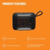 image:imageJBL Go 5  UltraPortable Waterproof amp DropProof Speaker with JBL Legendary Sound amp Ambient Edge Lighting AirTouch Instant Stereo Pairing or Link Multiple Compatible Speakers via Auracast RedTeal