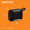 image:imageJBL Go 5  UltraPortable Waterproof amp DropProof Speaker with JBL Legendary Sound amp Ambient Edge Lighting AirTouch Instant Stereo Pairing or Link Multiple Compatible Speakers via Auracast RedRed