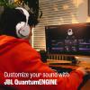 image:imageJBL Quantum 650X  Wireless multiplatform Gaming Headset Customizable Through JBL QuantumENGINE 50mm Carbon Dynamic Drivers Spatial Sound Dual Wireless Connection Replaceable Components Black
