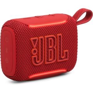 image:imageJBL Go 5  UltraPortable Waterproof amp DropProof Speaker with JBL Legendary Sound amp Ambient Edge Lighting AirTouch Instant Stereo Pairing or Link Multiple Compatible Speakers via Auracast RedRed