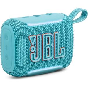image:imageJBL Go 5  UltraPortable Waterproof amp DropProof Speaker with JBL Legendary Sound amp Ambient Edge Lighting AirTouch Instant Stereo Pairing or Link Multiple Compatible Speakers via Auracast RedTeal