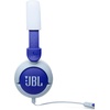 image:imageJBL Junior 320  Wired onEar Kids Headphones Safe Sound 85dB Builtin mic Fit for Kids and Customizable with Included Stickers BlueBlue