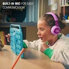 image:imageJBL Junior 320  Wired onEar Kids Headphones Safe Sound 85dB Builtin mic Fit for Kids and Customizable with Included Stickers BlueBlue