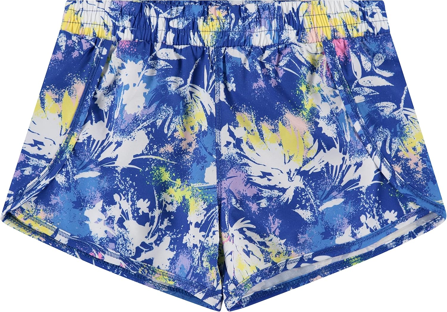 BTween Girls 4-Piece Summer Shorts | Performance Dolphin Shorts | Sports Running Shorts for Kids - Assorted Colors