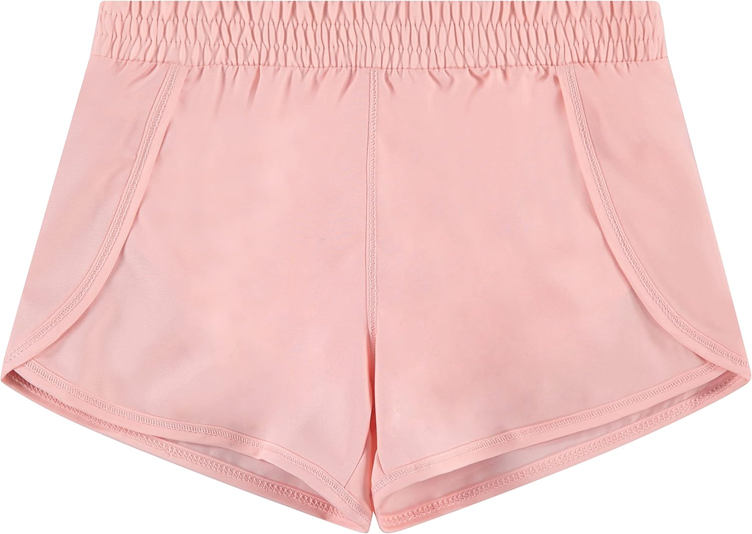 BTween Girls 4-Piece Summer Shorts | Performance Dolphin Shorts | Sports Running Shorts for Kids - Assorted Colors