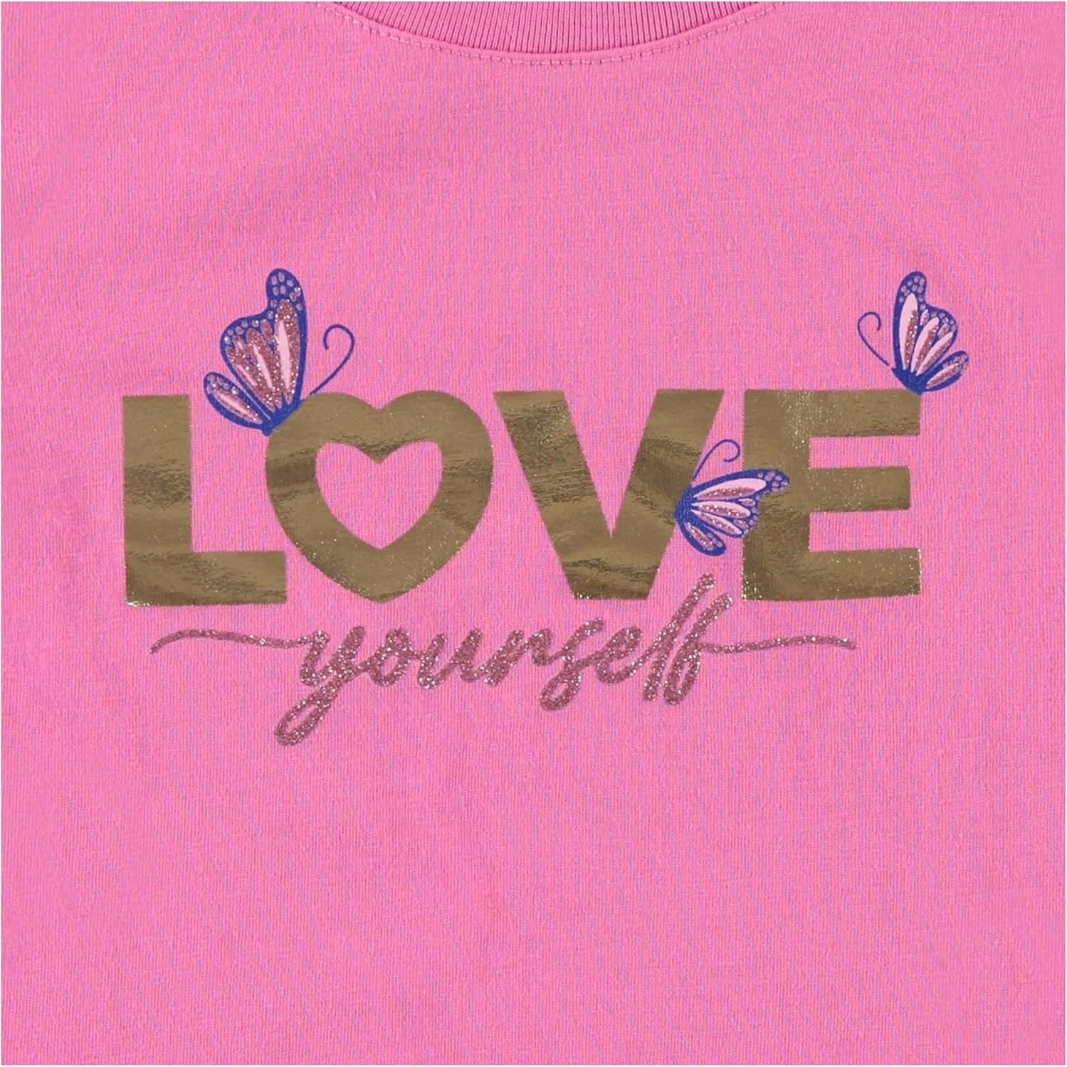 BTween Girls 4-Piece Summer Tops | Fashionable Short Sleeve T-Shirt | Casual Daily Shirt for Kids - Assorted Colors