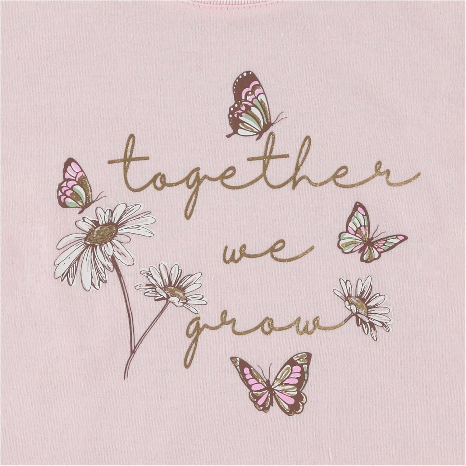 BTween Girls 4-Piece Summer Tops | Fashionable Short Sleeve T-Shirt | Casual Daily Shirt for Kids - Assorted Colors