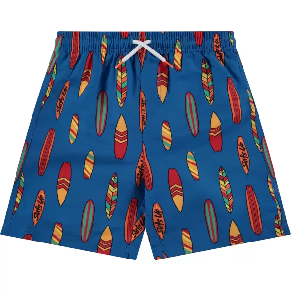 2 or 3-Pack Boys Swim Trunks, Kids Quick Dry Swimming Shorts with Liner - Solid/Printed Swimwear